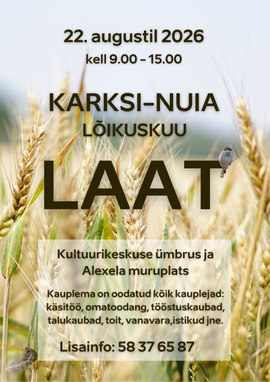 Laat kultuurikeskuse ümbruses ja fuajees